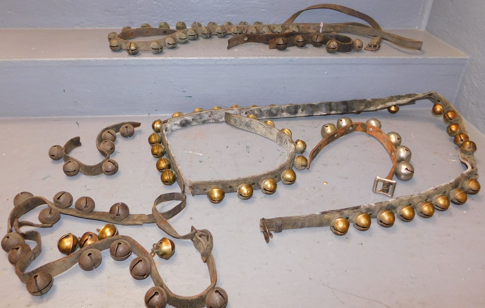 Lot of Antique Sleigh Bells (1 of 4)