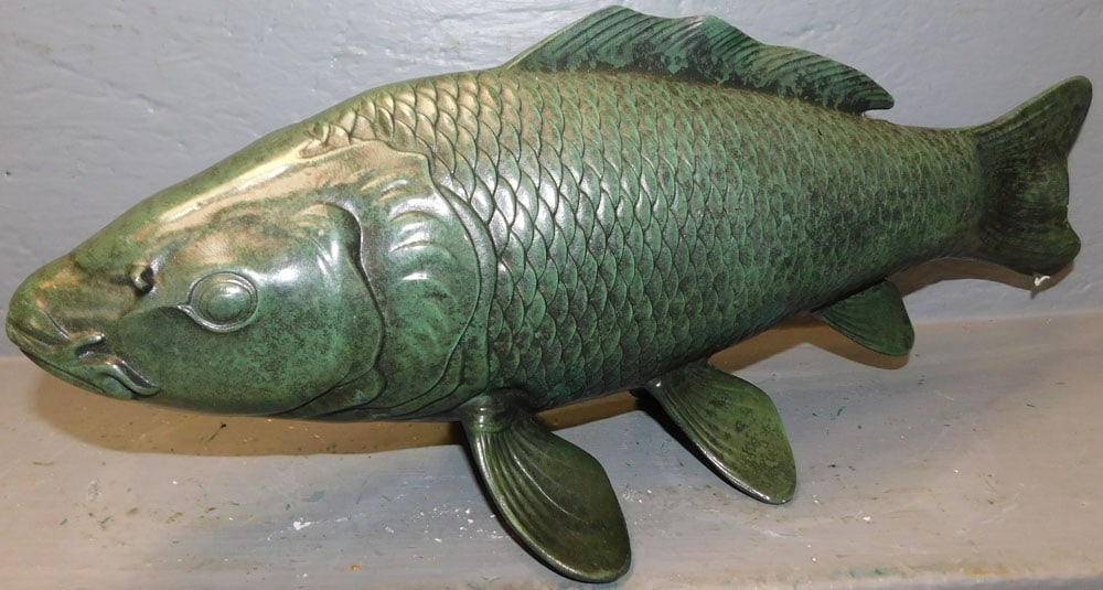 Painted Metal Fish (1 of 2)
