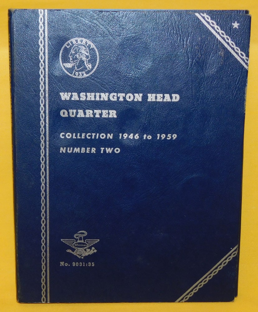 Coin Book Of Washington Silver Quarters ( 19 Quarters) (1 of 5)