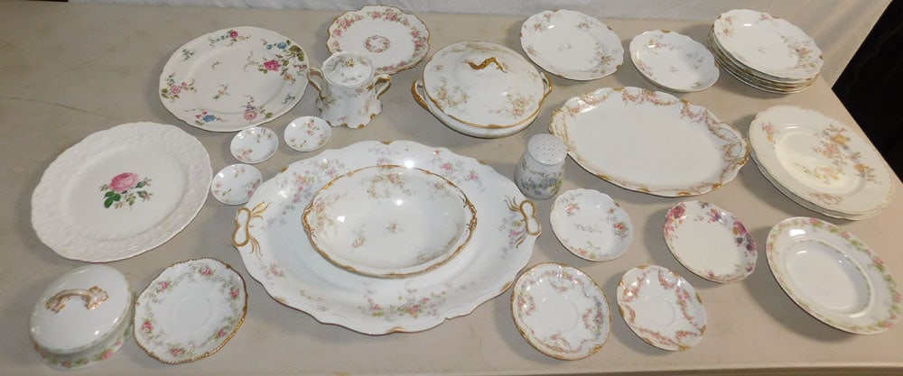 Lot of Hand Painted Limoges China (1 of 6)