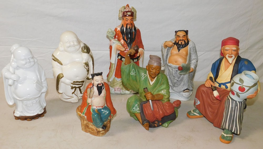 Lot of Oriental Porcelain Figurines (1 of 4)