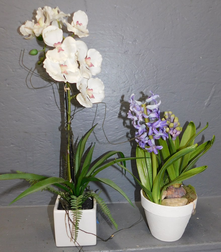 Two Faux Plants (1 of 5)