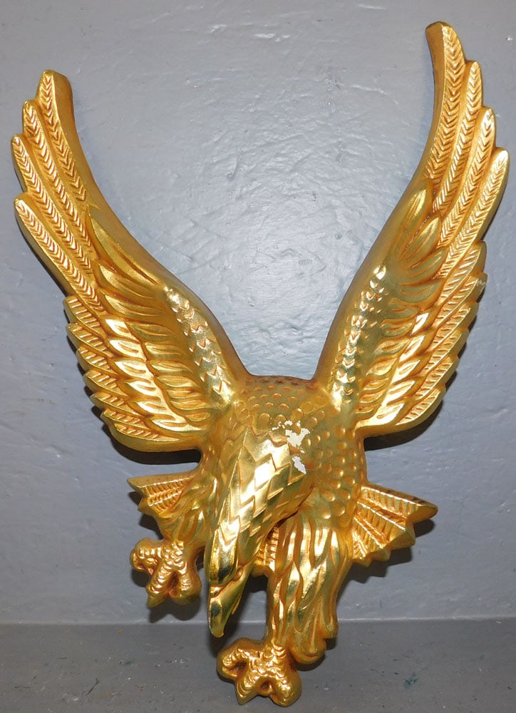 Gilded Eagle Wall Hanging (1 of 3)