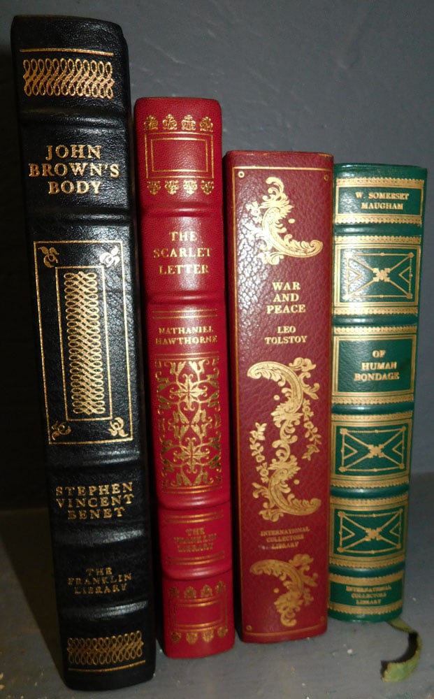 Lot Four Books - Franklin Library  & International Collectors Library (1 of 4)