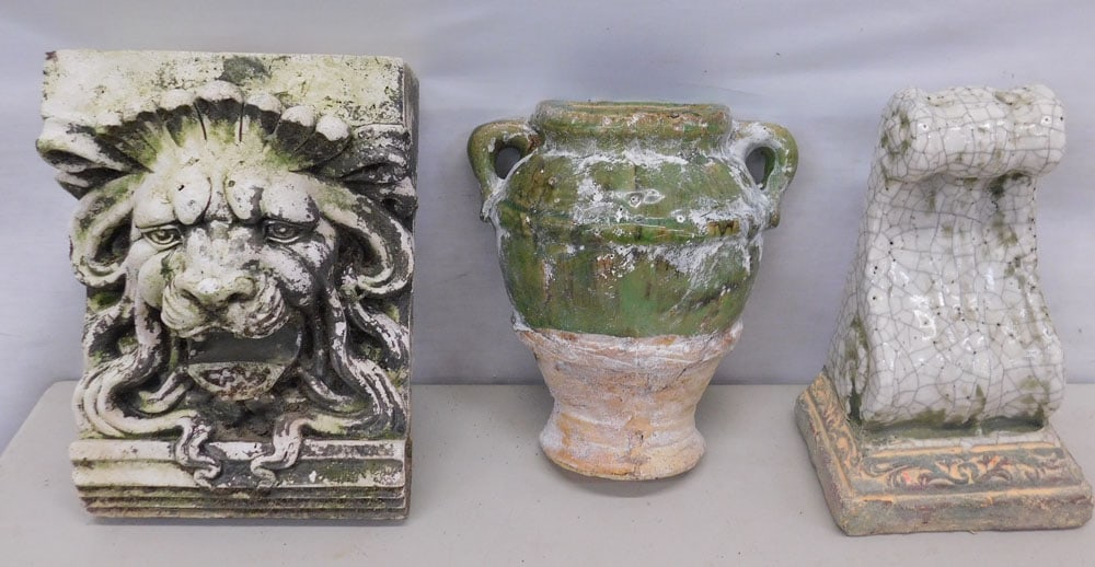 Pottery Wall Pocket - Two Brackets (1 of 6)