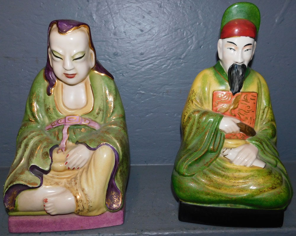 Two Oriental Porcelain Figures (1 of 4)
