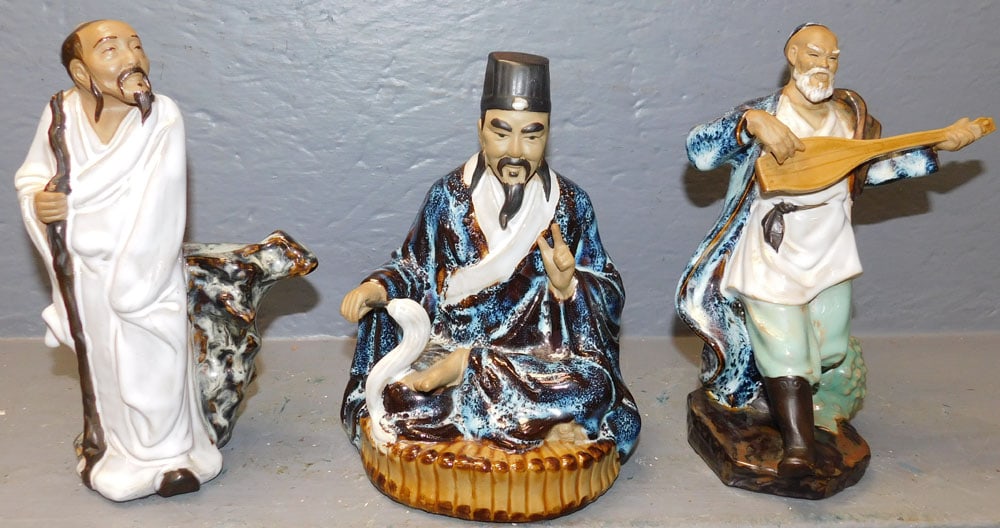 Three Chinese Pottery Figures (1 of 2)