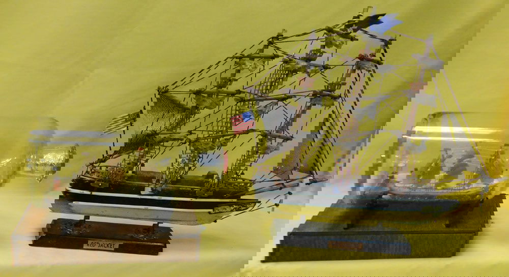 Ships Model & Ship In Glass Bottle (1 of 5)