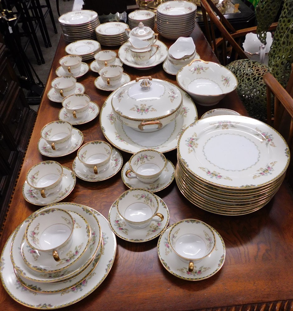 90 Pc Noritake China "Alford" (1 of 12)