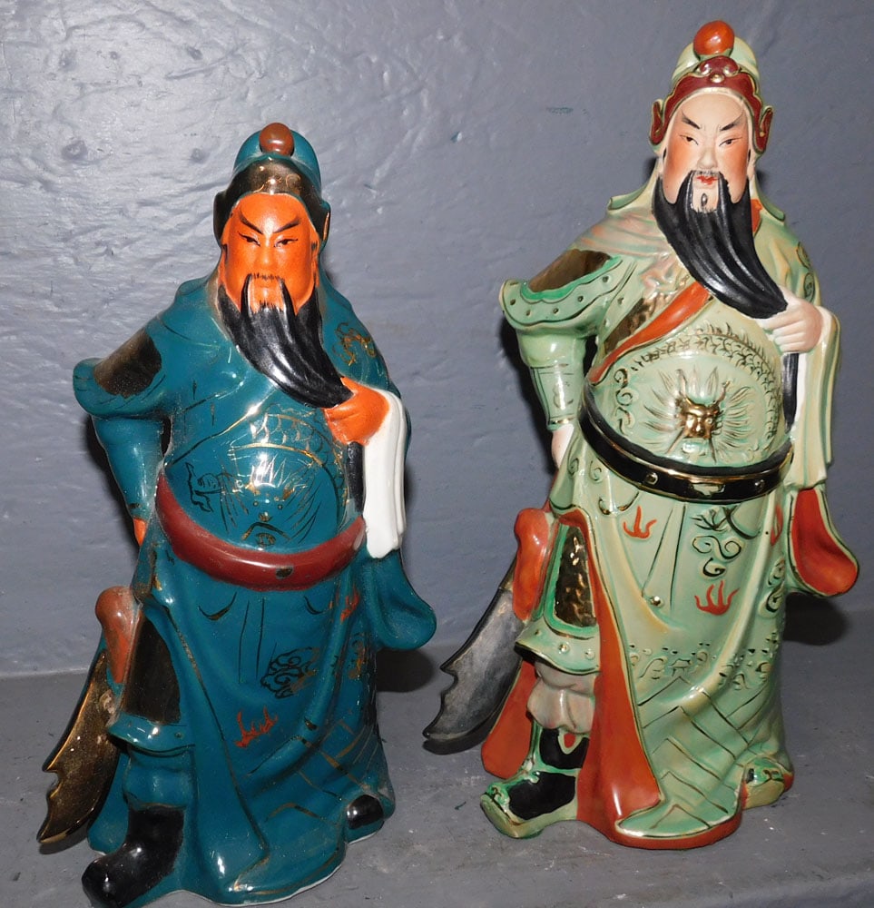 Two Oriental Porcelain Figures (1 of 4)