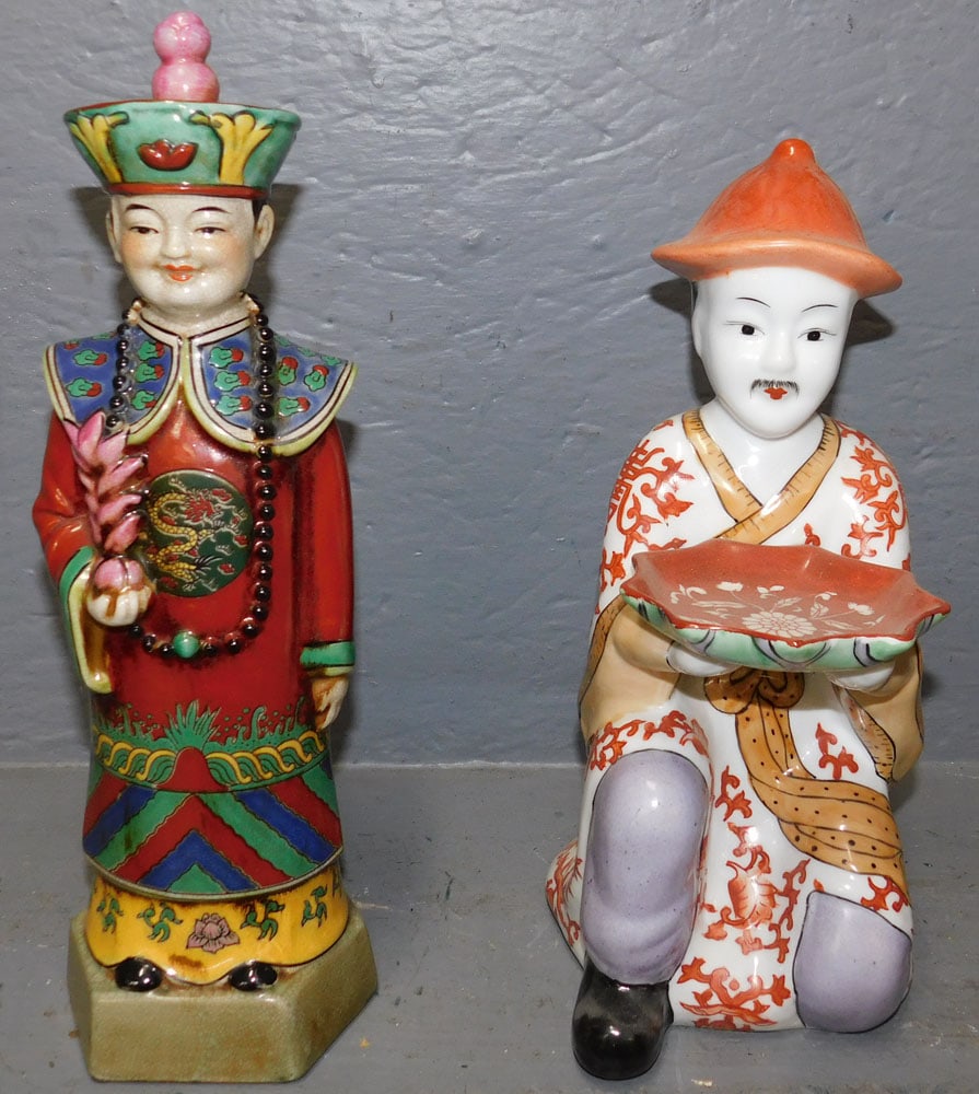 Two Oriental Porcelain Figures (1 of 4)