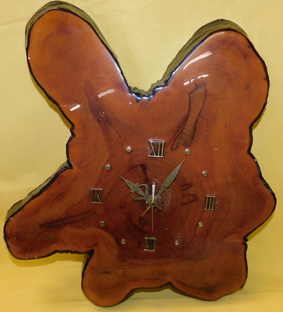 Decorative Wooden Wall Clock (1 of 5)