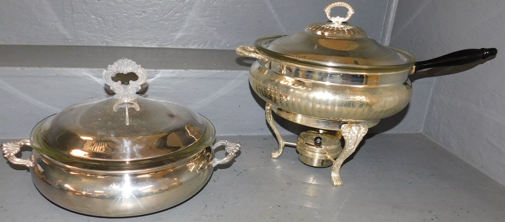 Two Silver Plate Covered Dishes (1 of 5)