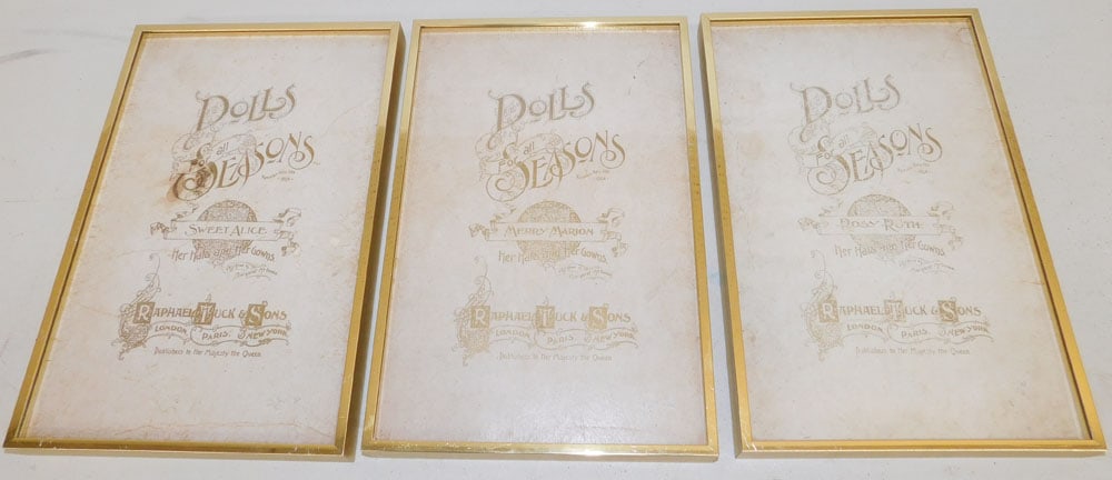 Three Framed Advertisings (1 of 3)