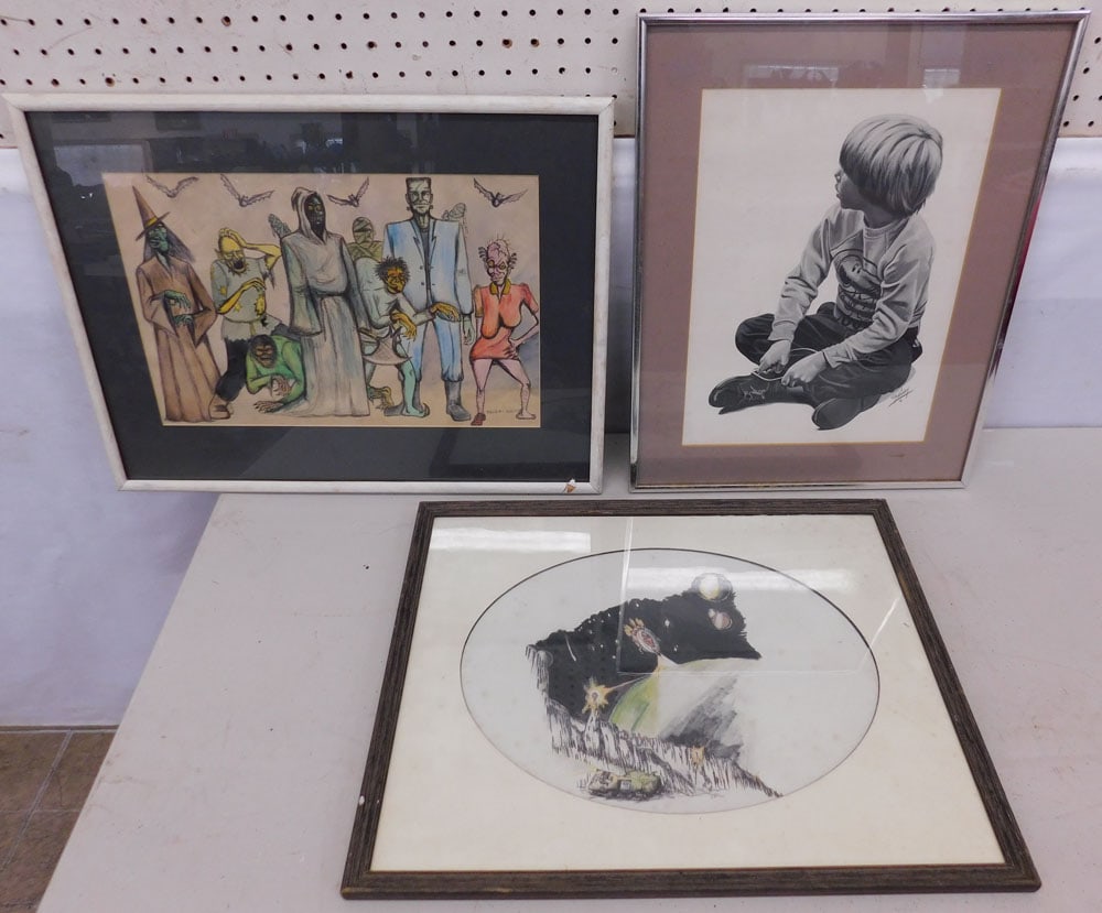 Framed Print - Framed Drawing - Framed Watercolor (1 of 6)