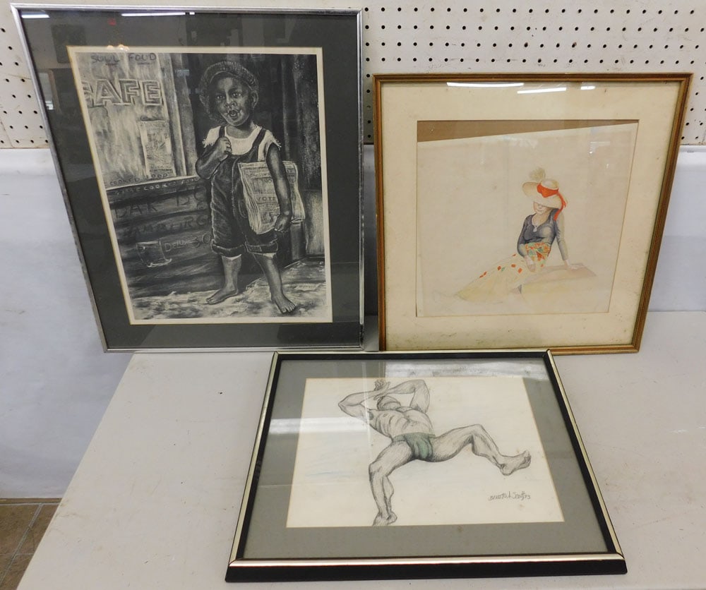 Framed Print - Framed Drawing - Framed Watercolor (1 of 5)