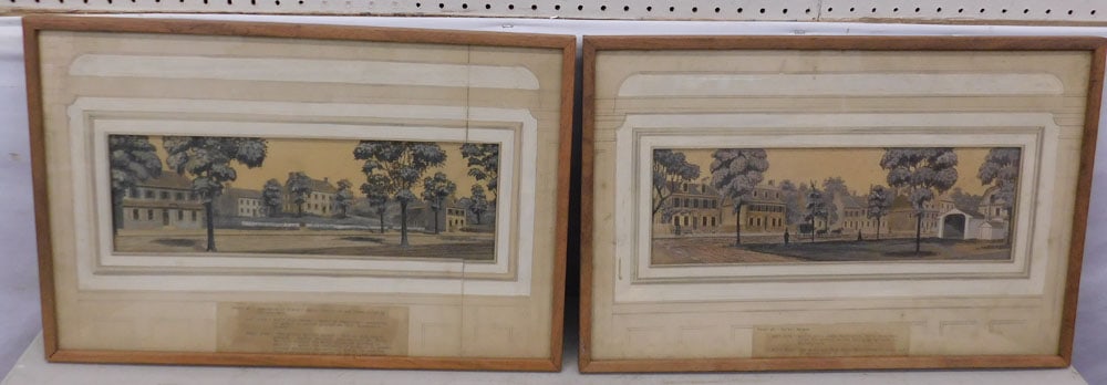 Two Framed Watercolors (1 of 6)