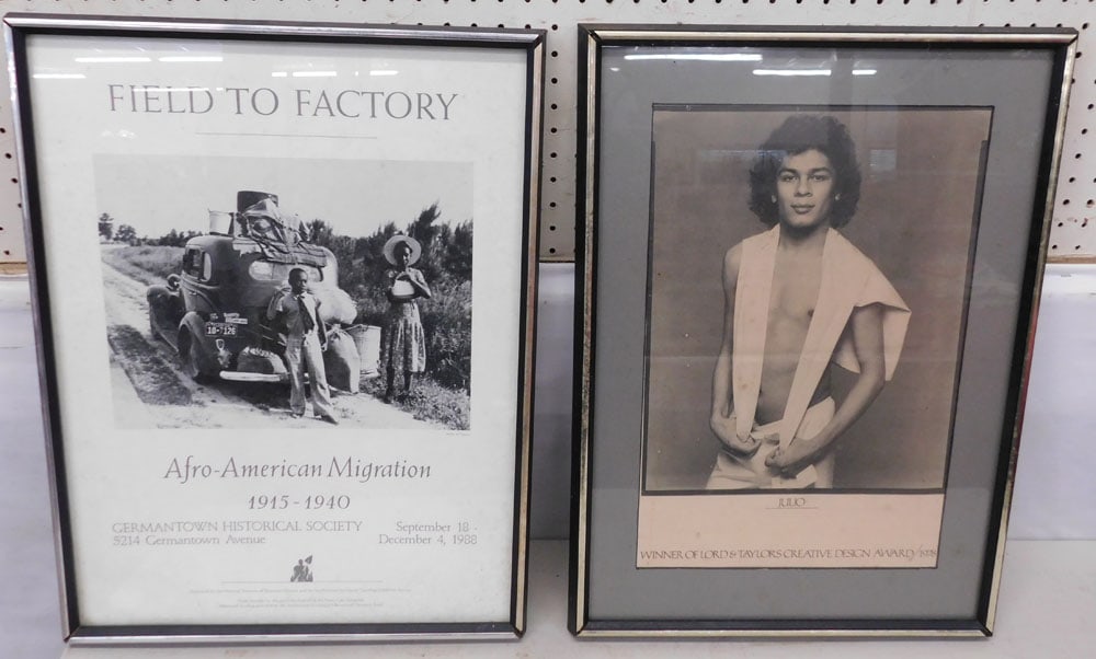 Two Framed Posters (1 of 6)