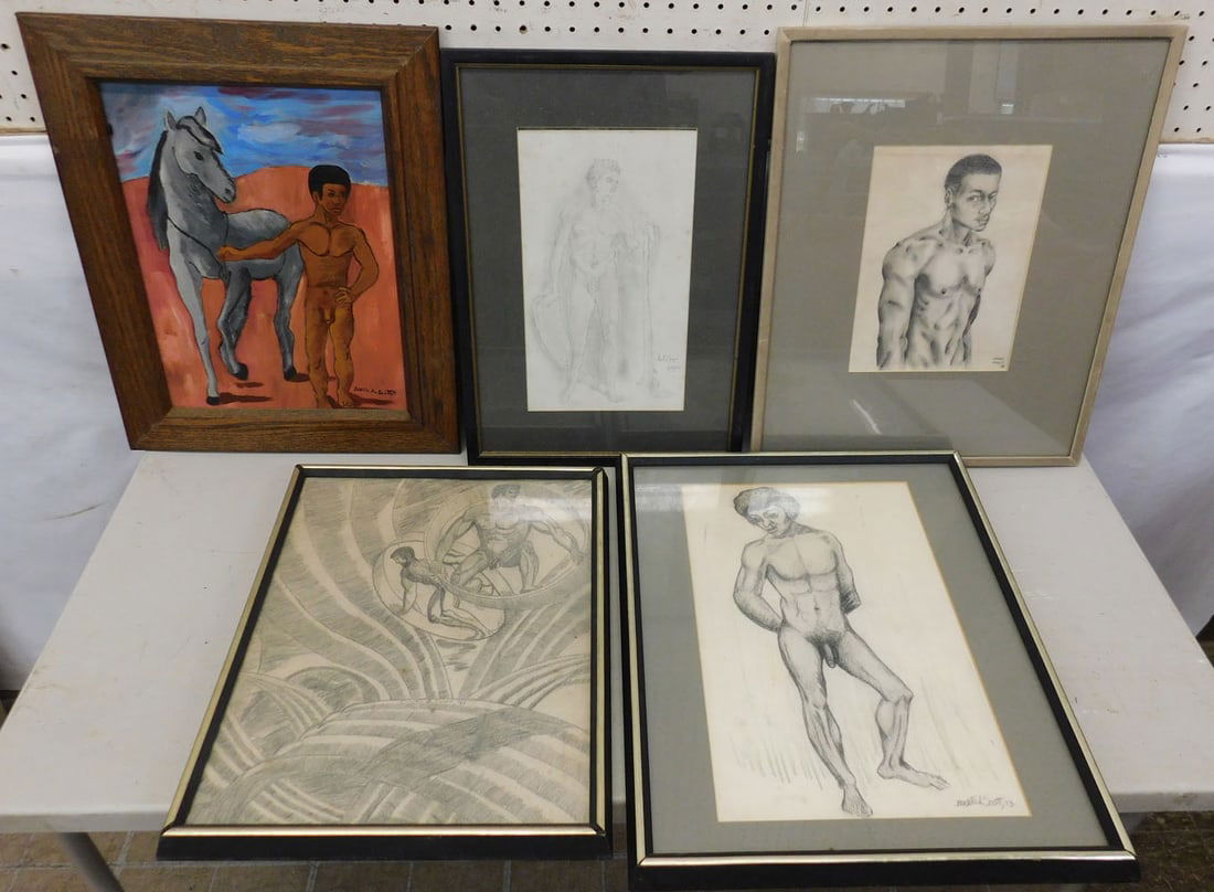 Five Framed Artwork (1 of 11)