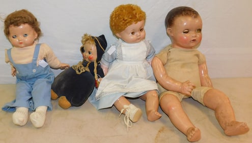 Lot of Antique Dolls