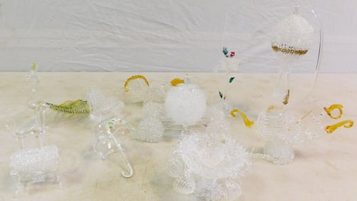 Lot of Art Glass Figurines