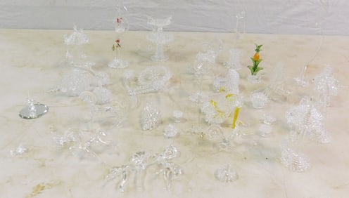 Lot of Art Glass Figurines