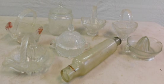 Lot of Glass Items