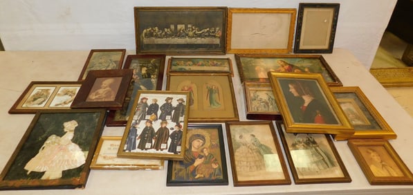 Lot of Framed Prints