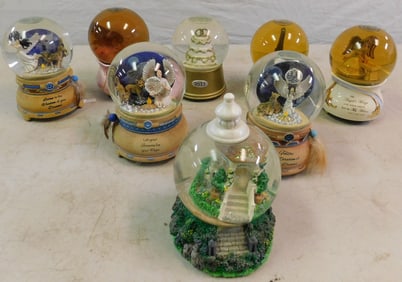 Lot of Snow Globes