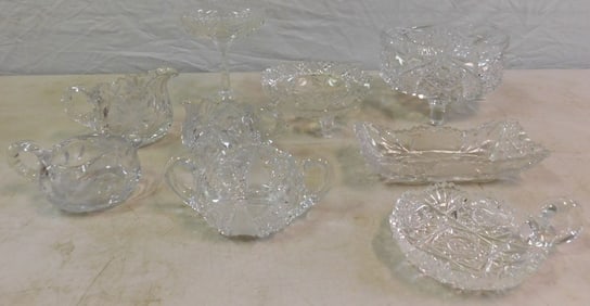 Lot of Cut Glass Items