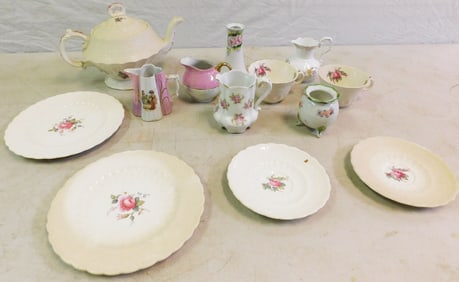 Lot of Hand Painted Porcelain Items