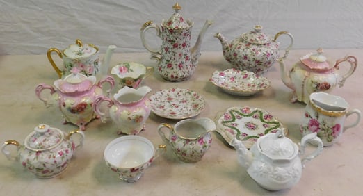 Lot of Hand Painted Porcelain Items
