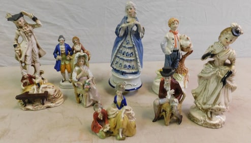 Lot of Porcelain Figurines