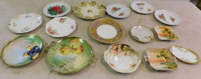 Lot of Hand Painted Porcelain Items