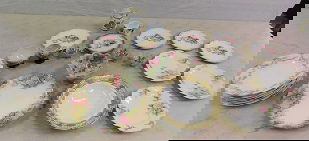 Lot of Hand Painted Porcelain Items