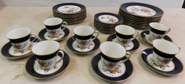 Lot of Noritake China, (Carmine)