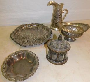 Lot of Silverplate Items