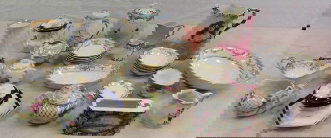 Lot of Hand Painted Porcelain Items