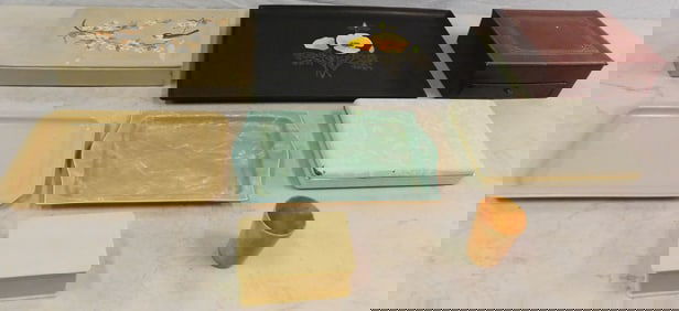 Lot of Decorative Boxes & Trays