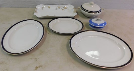 Lot of Antique Porcelain Items