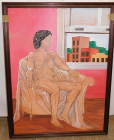 Framed Oil on Canvas