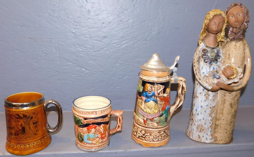 Lot of German Stein Mugs, (1 by Lord Nelson) (1 of 4)