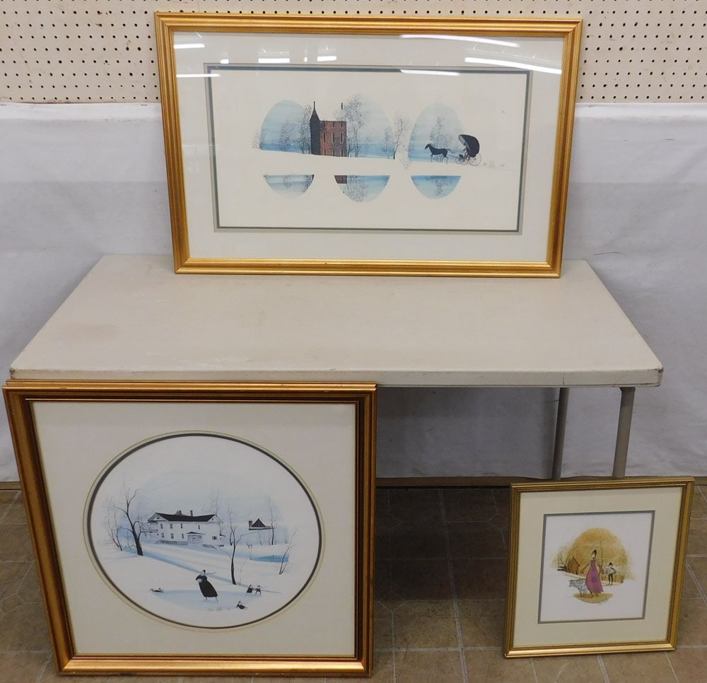 3 Pencil Signed & Numbered Prints (1 of 5)