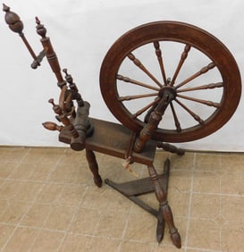 Antique Flax Wheel Stamped W. Wickes