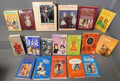 Lot of Doll Reference Books