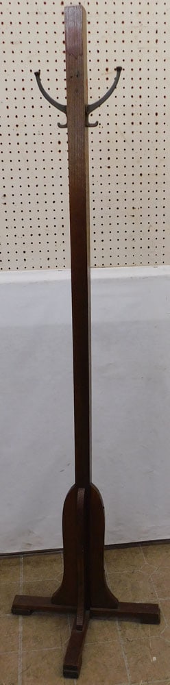 Antique Oak Hat Stand (1 of 3)