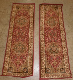 (2) 1' 10" x 5' 9" Machine Made Runners