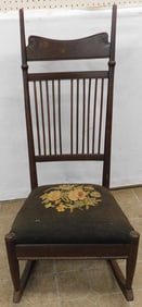 Antique Oak Rocker