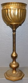 Brass Jardiniere on Stand