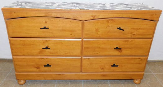 Modern 6 Drawer Dresser